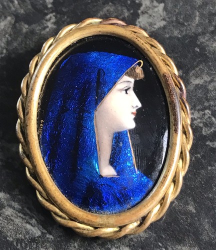 Antique art nouveau madonna - nouveau,