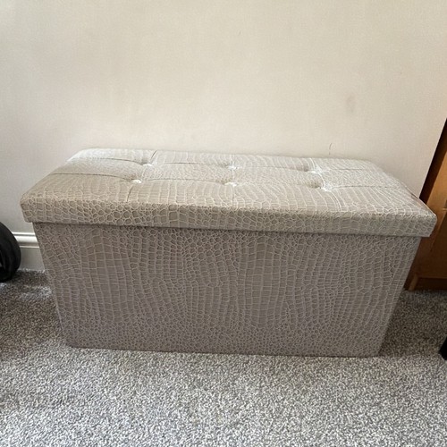 Rectangular padded ottoman - rectangular,