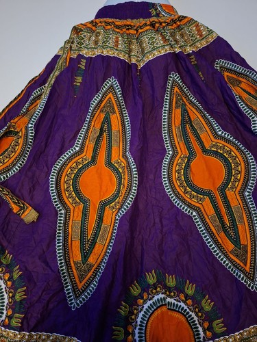 Purple african dashiki print - african,
