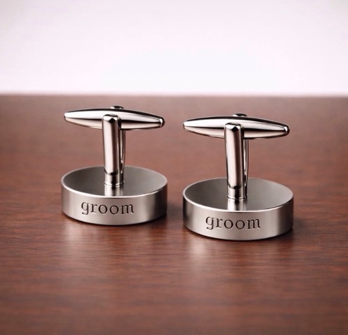 Groom wedding cufflinks brand - wedding,