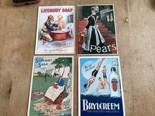 Vintage Advertising Postcards Robert Opie 1970s Top Condition