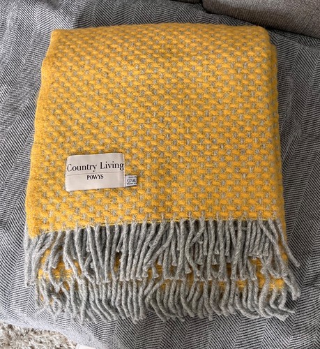 Pure new wool blanket - new,