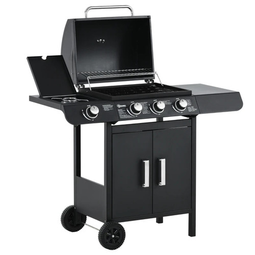 Outsunny burner gas bbq - gas,