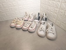Kids Baby Converse And Adidas Shoes Bundle Joblot UK 4 UK 5 UK 6