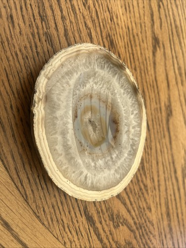 Polished agate geode - polished,