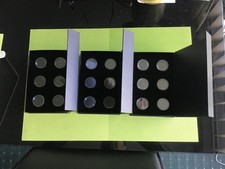 Three 10p coin collecting