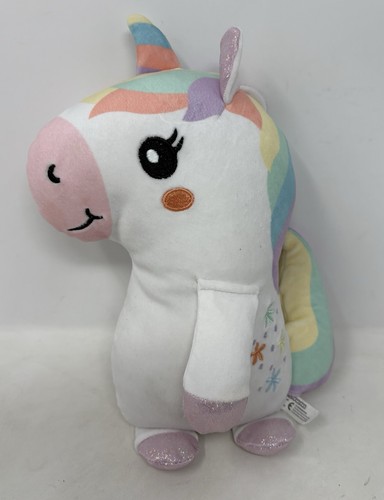 Unicorn soft toy rainbow - toy,