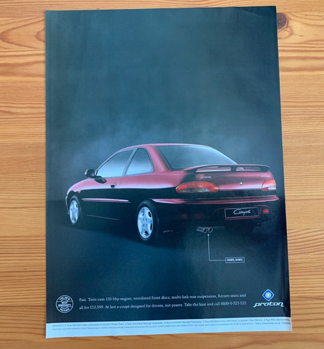 Proton coupe 133bhp - coupe,