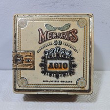 vintage Meharis 50 Cigarillos Tin EMPTY AGIO HOLLAND