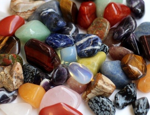 500g mixed tumbled - , stones
