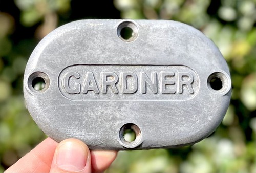 Gardner engine badge plaque - gardner,