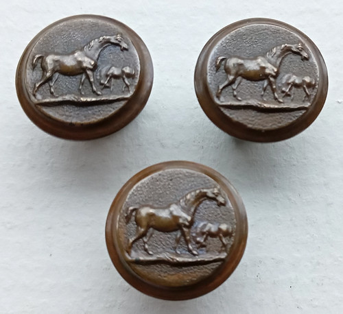 Antique sporting brass - x,