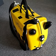 Trunki Yellow Bumblebee Bee Child Suitcase Boys Girls Luggage Bernard Ride On