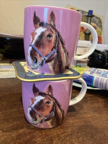 Laura ashley pink horse - ashley,