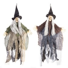 Hanging Witch On Broomstick