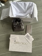 Limited Edition Jimmy Choo Bon Bon Micro Handbag BNWT gunmetal grey