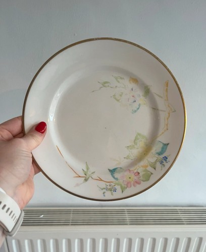 Antique small dinner plate - antique,