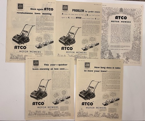 Original atco motor mower - atco,