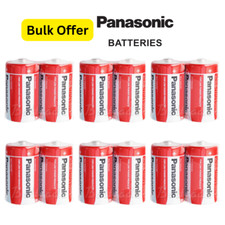 Panasonic Zinc D (LR20) Batteries 1.5 Volt D batteries Bulk MN1300 Long Expiry