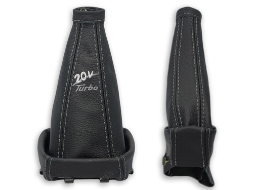 Gear handbrake gaiter leather - handbrake,