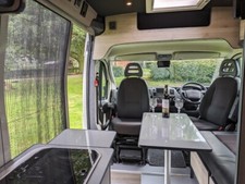 Cab Overhead storage shelf Bulkhead Pillar Fiat Citroen Peugeot Vauxhall Camper