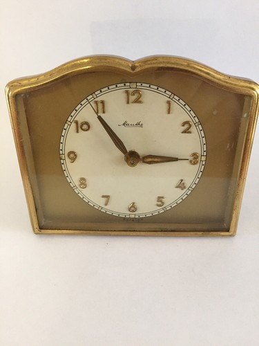 Small mauthe clock working - clock,