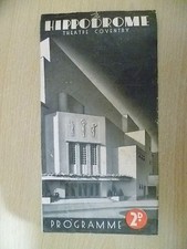 Hippodrome Theatre Programme