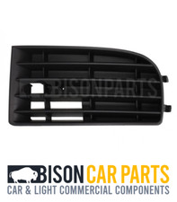 Vw Golf Mk5 2004-2008 Front Bumper Fog Grille No Fog Hole 4 Bars Passenger Side