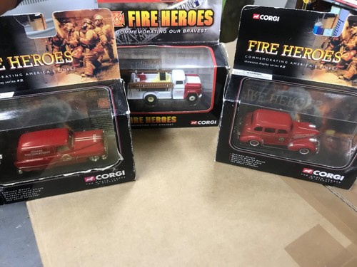 Corgi fire heroes models - corgi,