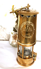 ECCLES Collectable Original Miners Safety Lamp M&Q Type 6 (Approval No B/28)