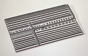 Vollmer 45021 metal sections - metal,
