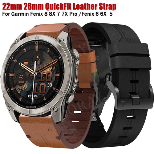 Leather band strap for - leather,