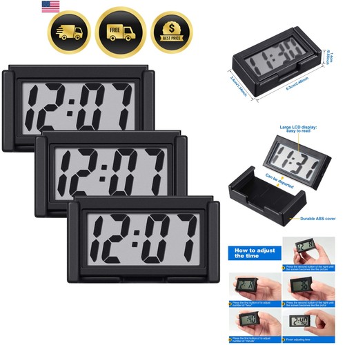 Pieces mini digital clock - 3,