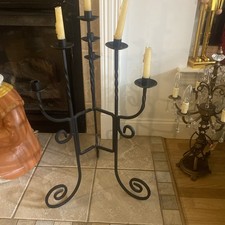 Vintage Wrought Iron 5-Arm