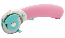 Sew Easy 45mm Soft-Grip Rotary Cutter with Auto Blade Guard & Spare Blades