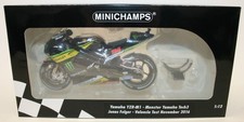Minichamps 1/12 122 163994 Yamaha YZR-M1 Monster Jonas Folger Valencia Test 2016