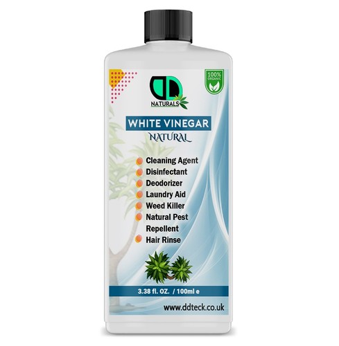 White vinegar 100 natural for - 100%,
