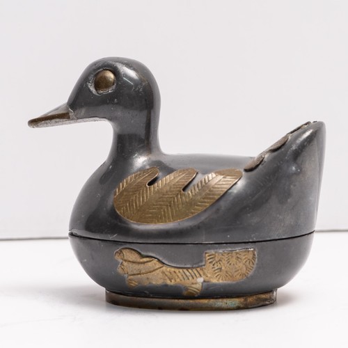 Vintage pewter and - vintage, brass