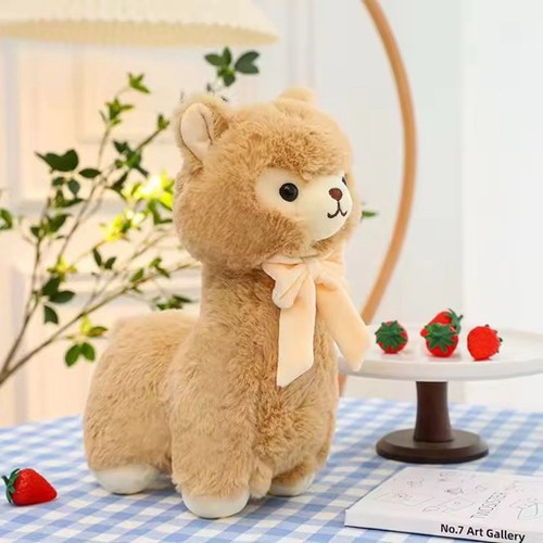 Large alpaca soft toy plush - soft,