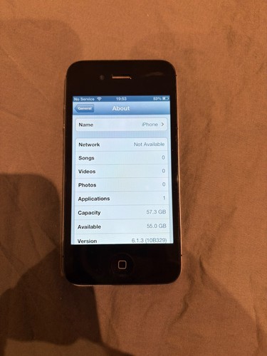 Apple iphone 64gb black - apple, 4s