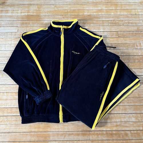 Vtg fubu velour track - vtg,