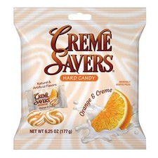 Creme Savers Hard Candy Orange