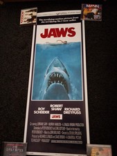Jaws Insert. Poster non original  Please Read