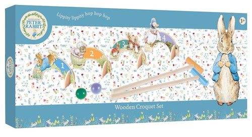 Peter rabbit wooden croquet - peter,