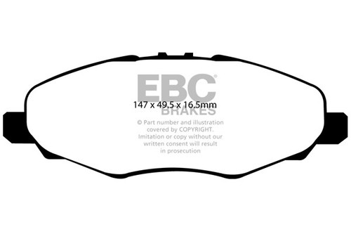 Ebc ultimax front pads - ultimax,