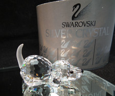 Swarovski Crystal Puppy Beagle Playing Lying Down - Item No 172296 - Boxed