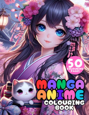 Manga Anime Shojo Colouring