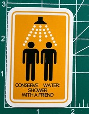 Conserve Water  - Vinyl Decal
