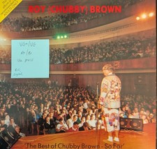 Roy (Chubby) Brown The Best Of Chubby Brown So Far Vinyl Record VG+/VG RDLP1202