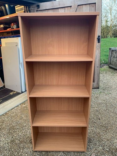 Wood bookcase good condition - wood,